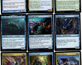 Merfolk Might-100 Card Commander Deck-mtg-magic the Gathering-rares-mythics-edh - Etsy Merfolk Might-100 Card Commander Deck-mtg-magic the Gathering-rares-mythics-edh - Etsy