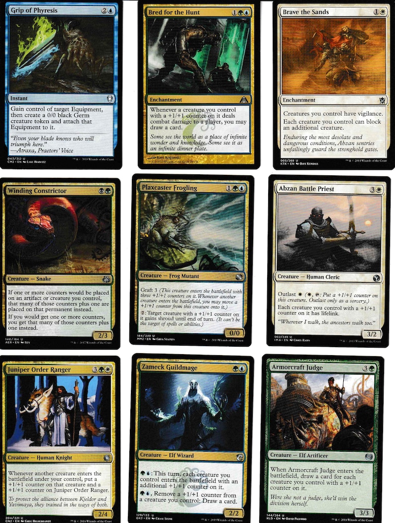 Atraxa Praetors' Voice custom Commander Deck EDH Mtg Etsy