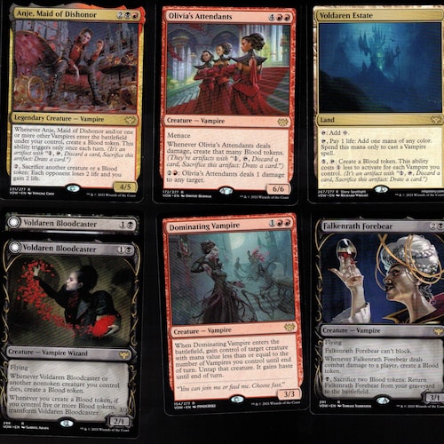 mtg red vampire cards Fun Fact: As of yet, there are no Mono-Red Legendary Vampires! :  r/custommagic