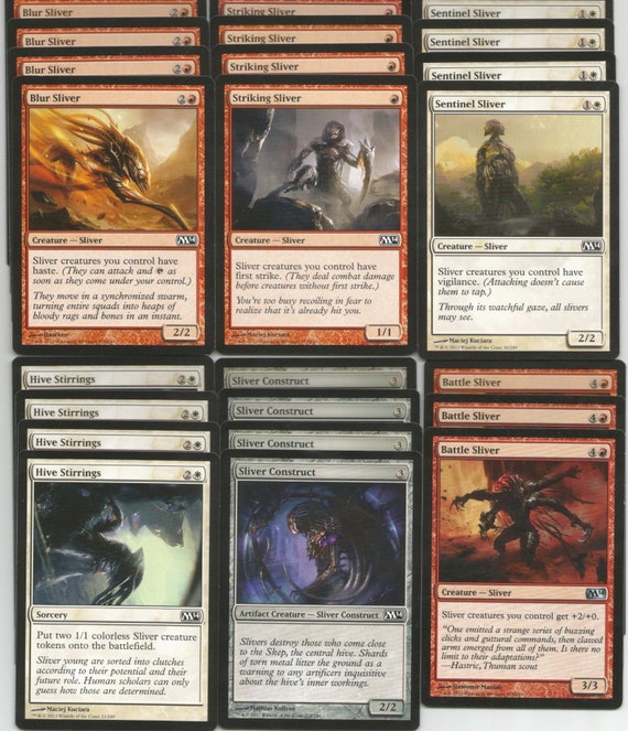 マジック：ザ・ギャザリング MTG commander Slivers deck (100 cards) Sliver ULTIMATE Tribal Includes FOUR Legendary Magic MTG
