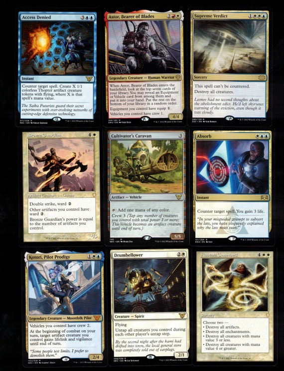 AUTOBOTS!-100 Card Commander Deck-mtg-mythic-magic the Gathering