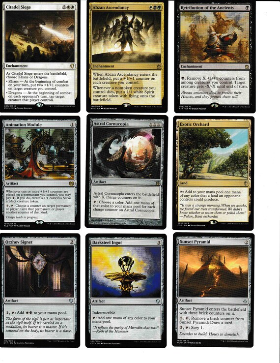 Atraxa, Praetors' Voice *custom Commander Deck* EDH Mtg Magic