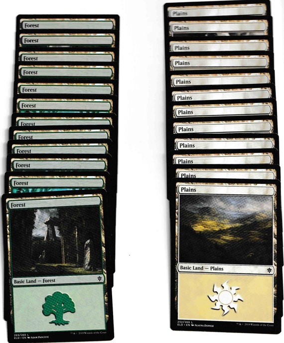 mtg how many lands 60 card deck Amazon.com: Elite Snow Deck - Blue Green - Modern Legal - Custom Built - Magic  The Gathering - MTG - 60 Card