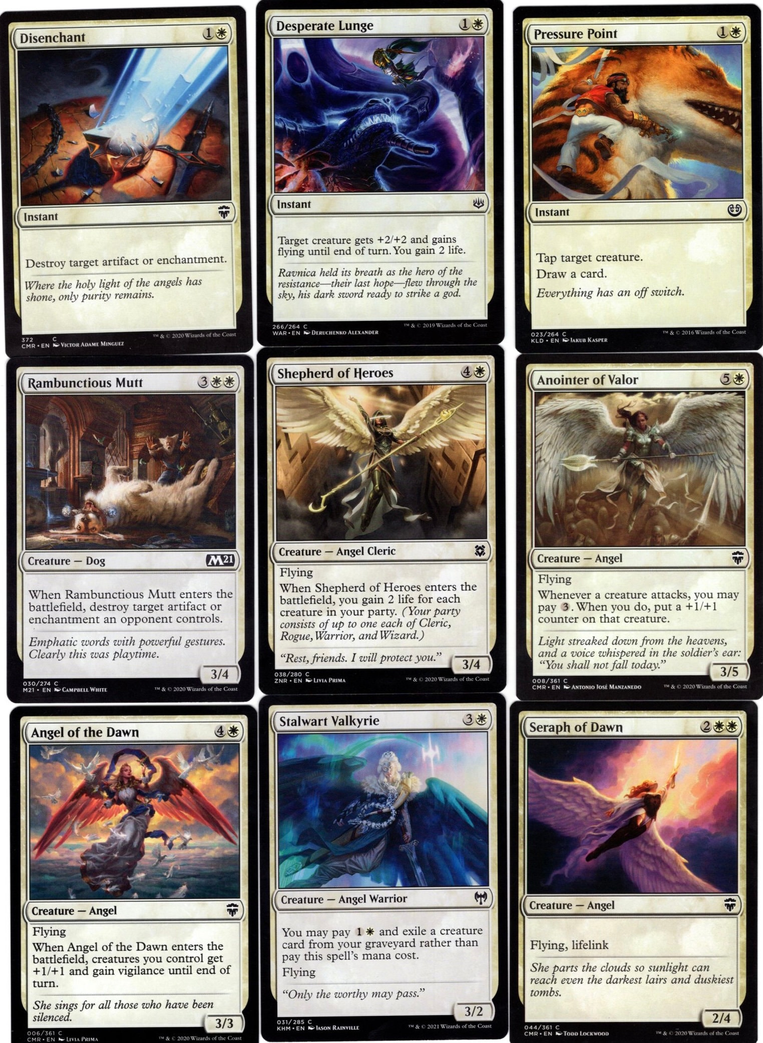 INDESTRUCTIBLE ANGELS-100 Card MTG Deck-commander-magic the Gathering-avacyn-ready  to Play - Etsy