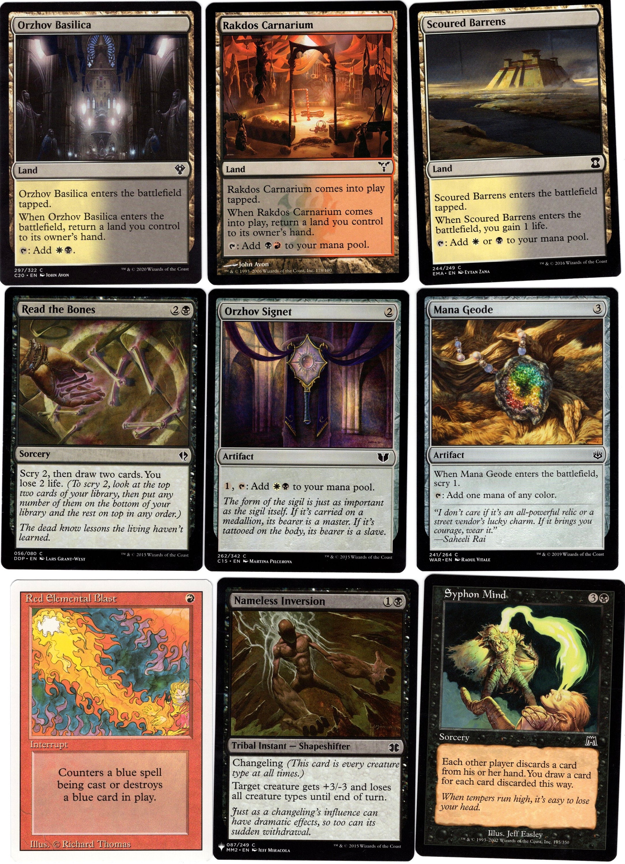 Edgar Markov-100 Card EDH Commander Deck-vampire-mythic-rare Magic