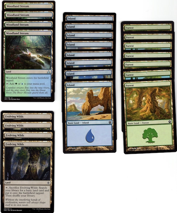 Merfolk Tribal - Ready to Play 60 Card Deck - Fun - Magic MTG