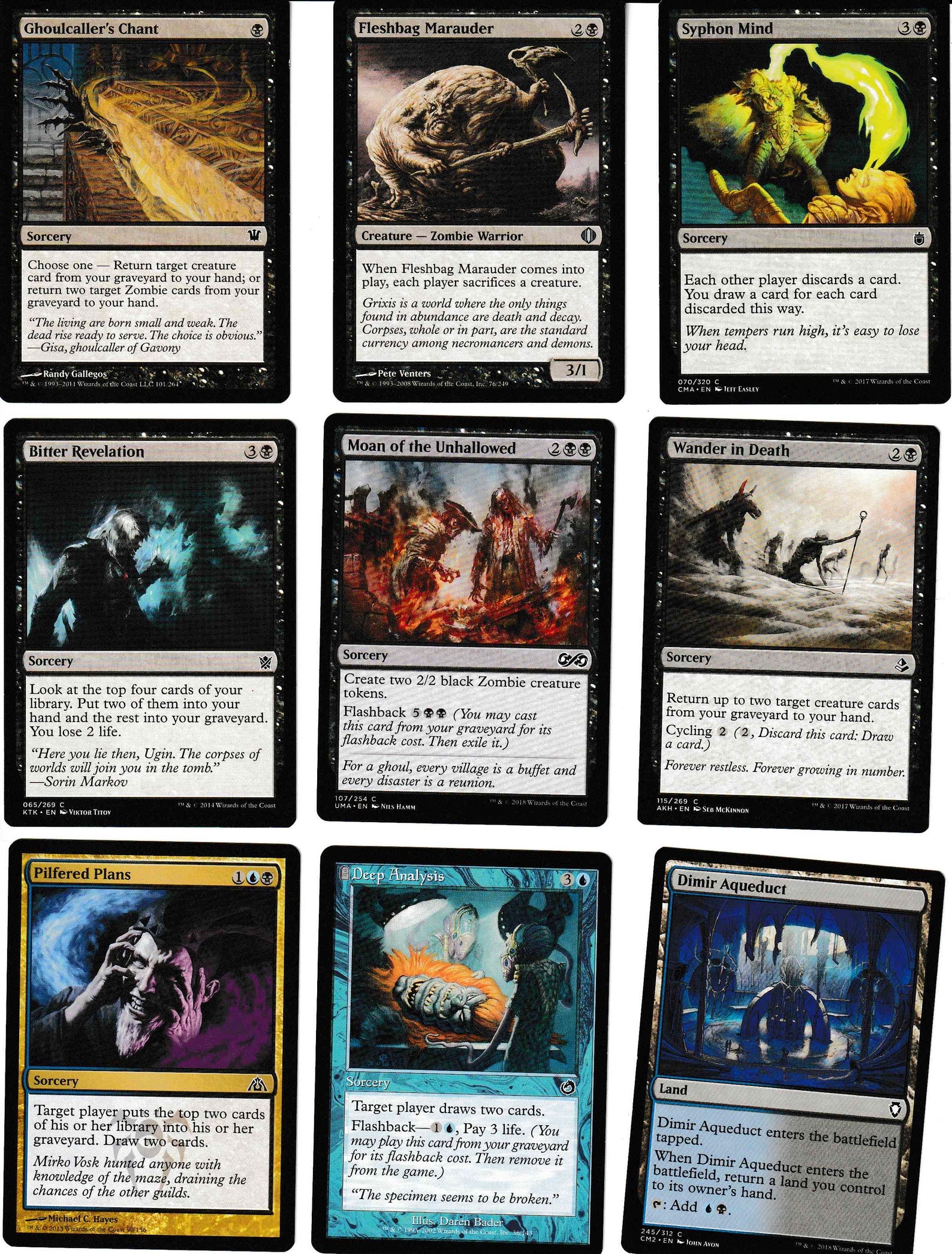 Commanderzombie Deck gisa and Geralf EDH 100 Card MTG Etsy