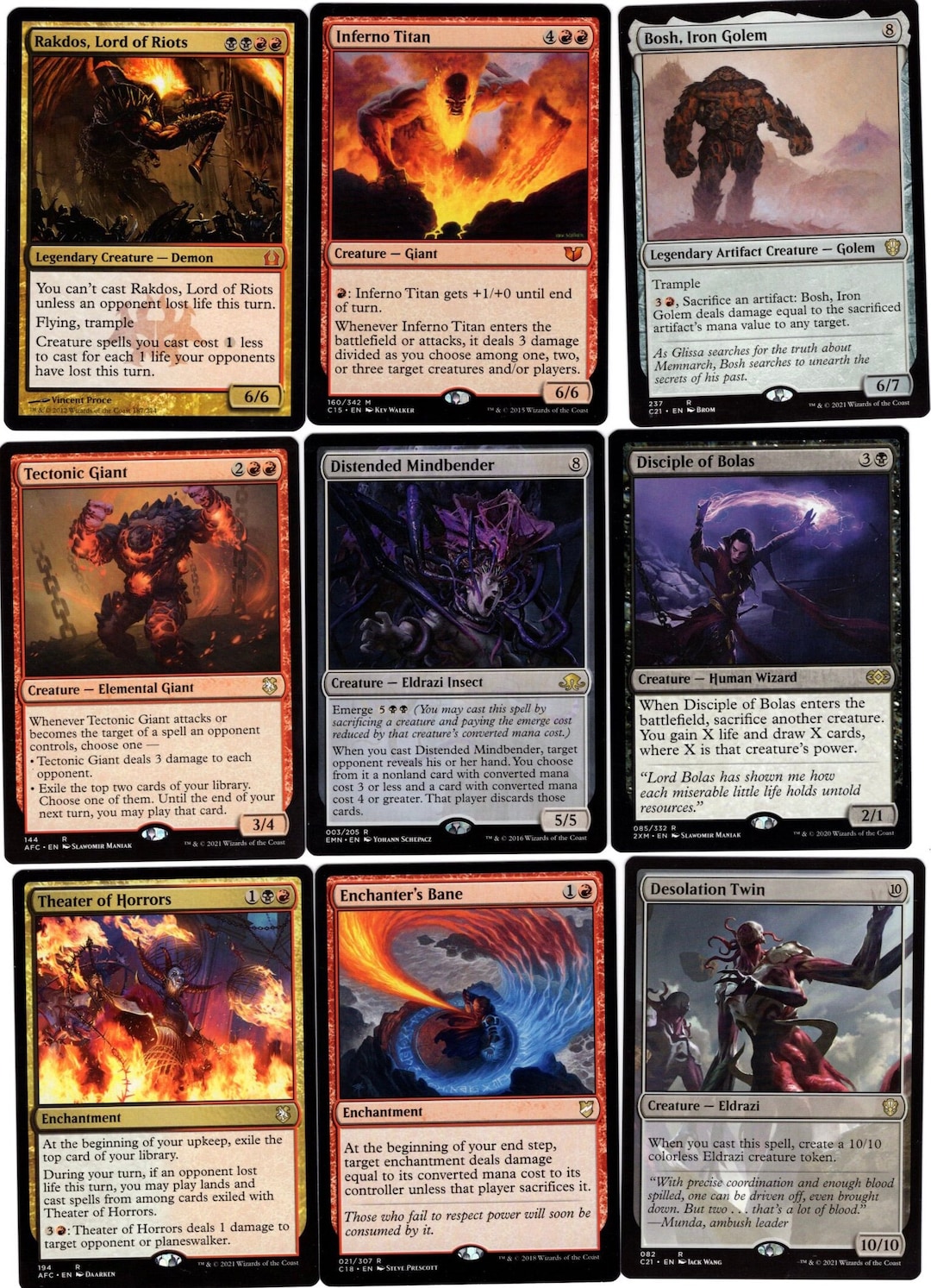 Magic The Gathering Rakdos Deck