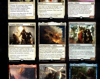 AUTOBOTS!-100 Card Commander Deck-mtg-mythic-magic the Gathering-optimus  Prime Ready to Play - Etsy