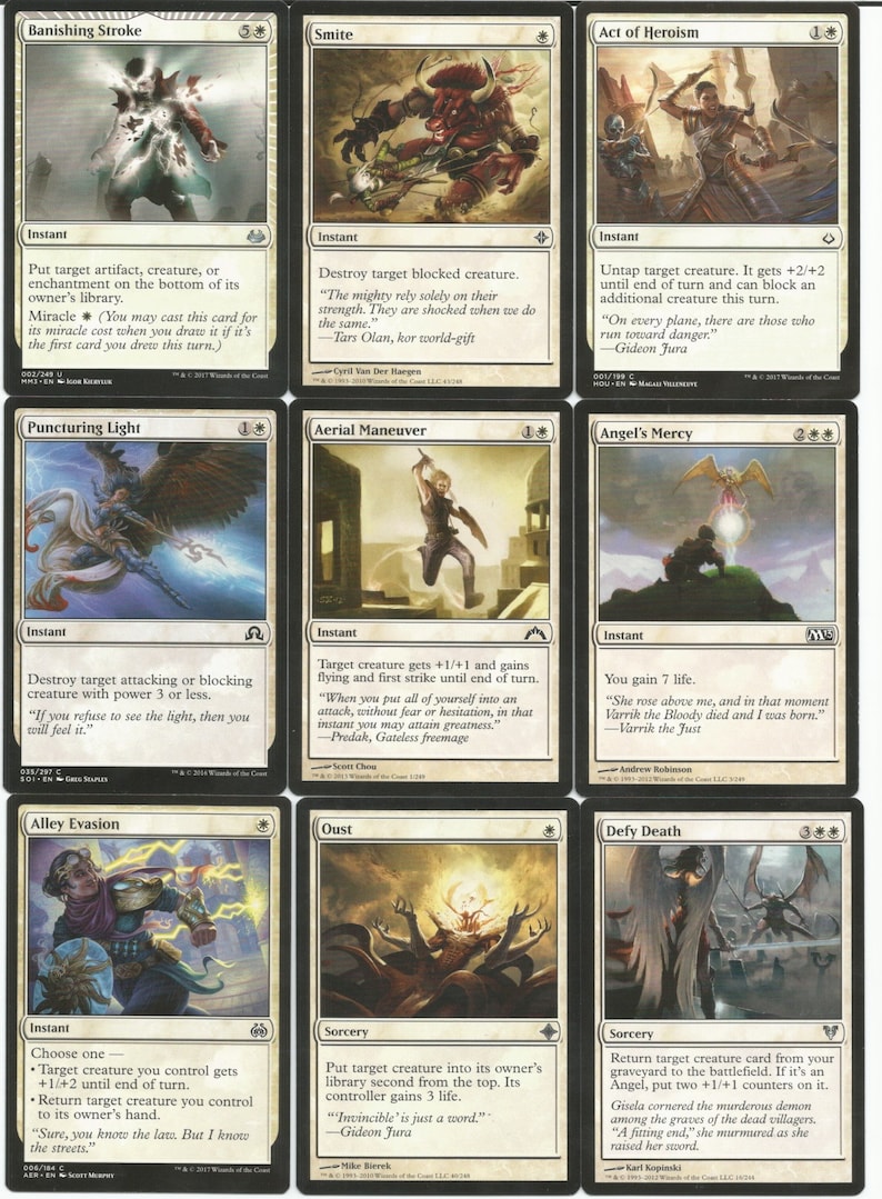 Commanderangel DECK REYA edh whiteartifact100 Card Mtg Etsy