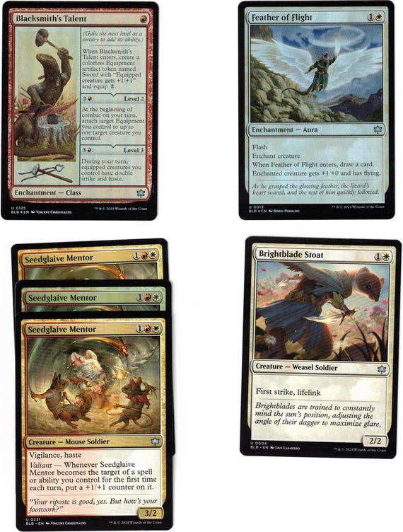 mouse commander deck mtg Elite Boros Mouse Deck - Red White - Very Powerful - 60 Card - MTG NM/M!!