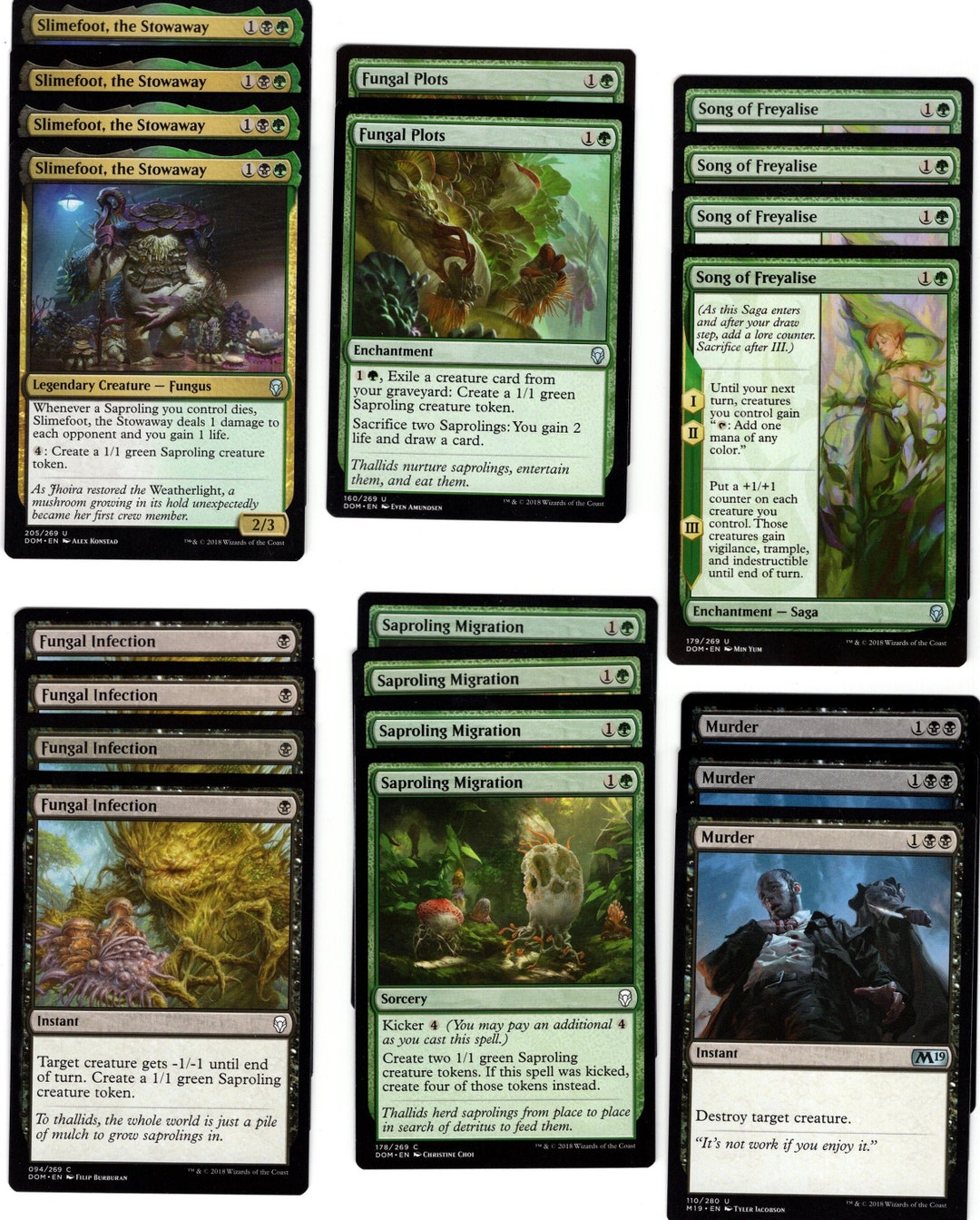 Green Massive Creature Deck - Powerful - Modern Legal - Custom Built -  Magic The Gathering - MTG - 60 Card! …