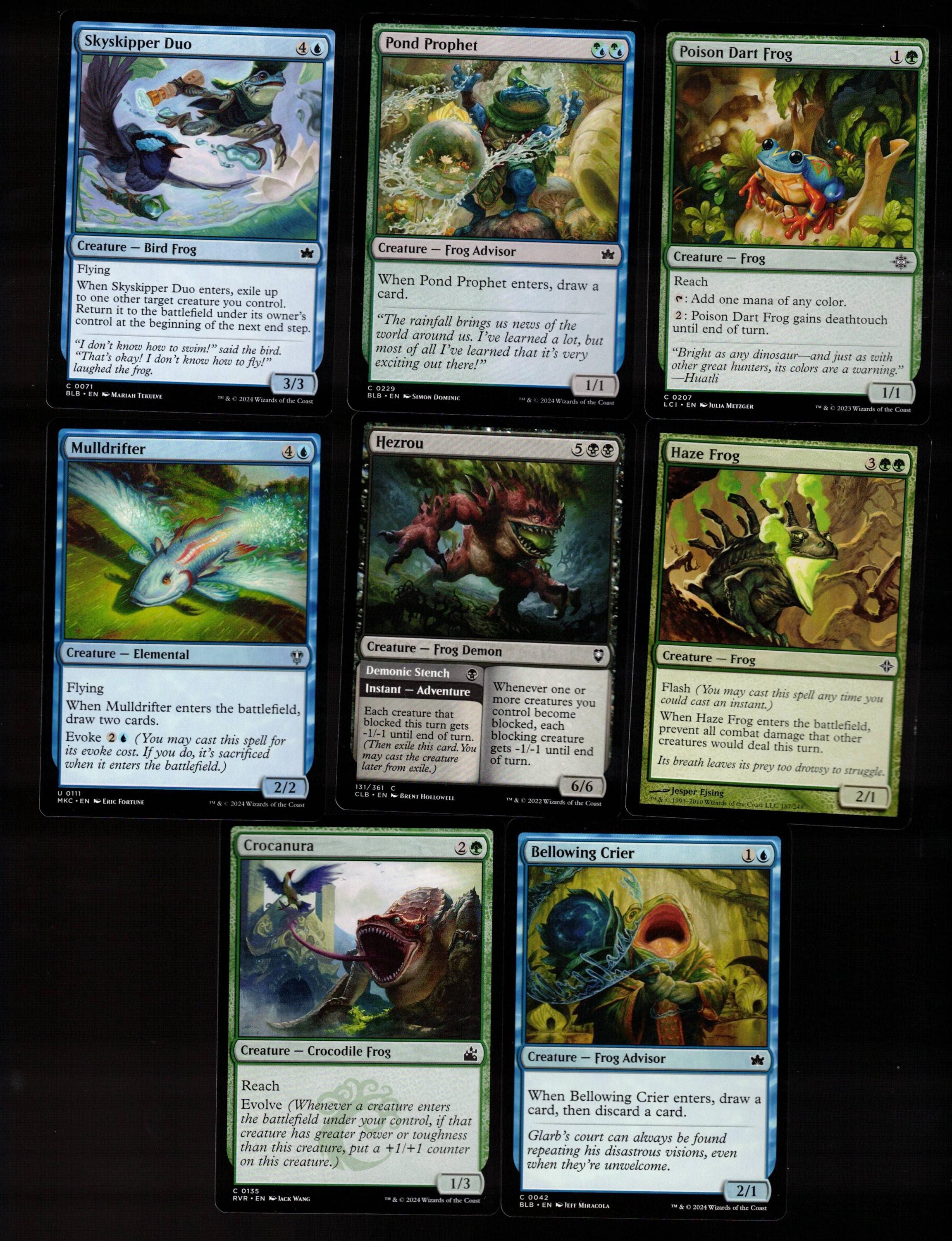 mtg commander frog deck All 12 Frog Commanders in Magic Ranked