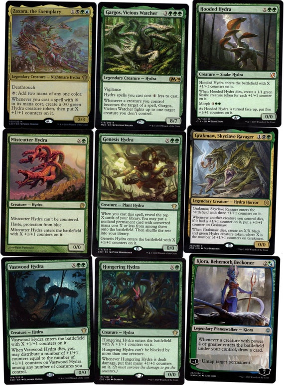 Hydra Deck100 Cardsmtgmagic the Etsy