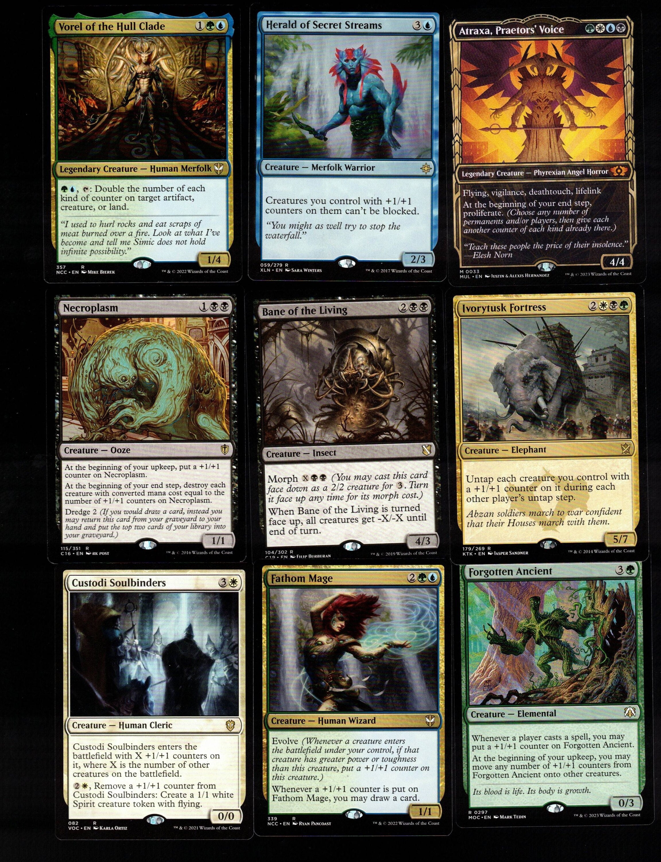 Atraxa, Praetors' Voice *custom Commander Deck* EDH Mtg Magic