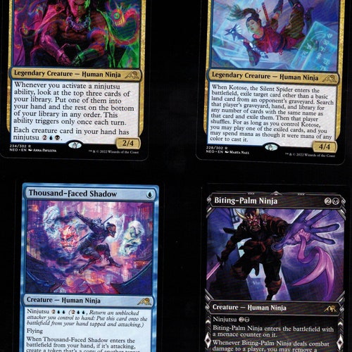 mtg cards with ninjutsu Krenko's Guide to Creature Types: Ninja  @askkrenko on Tumblr look at the top three cards of your library New ninjutsu cards for magic