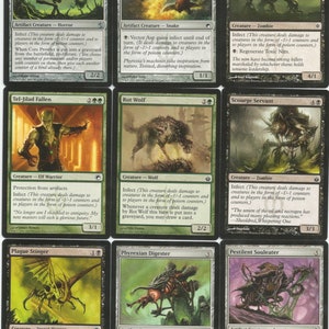 EDH Infect Deck Golgari MTG Magic the Gathering Commander Ready to Play 100 Cards image 3