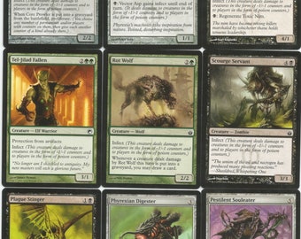 EDH Infect Deck - Golgari MTG Magic the Gathering Commander Ready to Play  100 Cards - Etsy