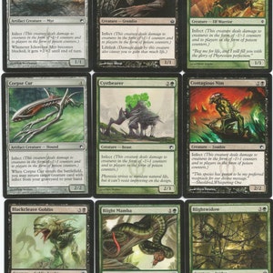EDH Infect Deck Golgari MTG Magic the Gathering Commander Ready to Play 100 Cards image 4