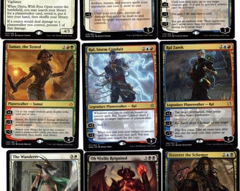 PLANESWALKERS Unite! 100-Card Deck-Commander-EDH-Rares-Mythics-MTG-Magic  the Gathering