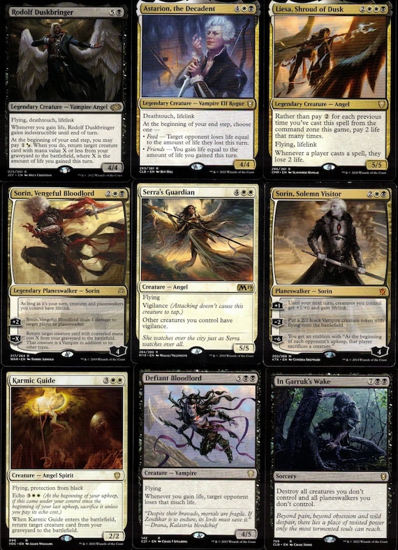 mtg angel commander deck list Avacyn, Angel of Hope ANGEL TRIBAL Magic MTG Custom Commander Deck –  CommanderComplete main image 0