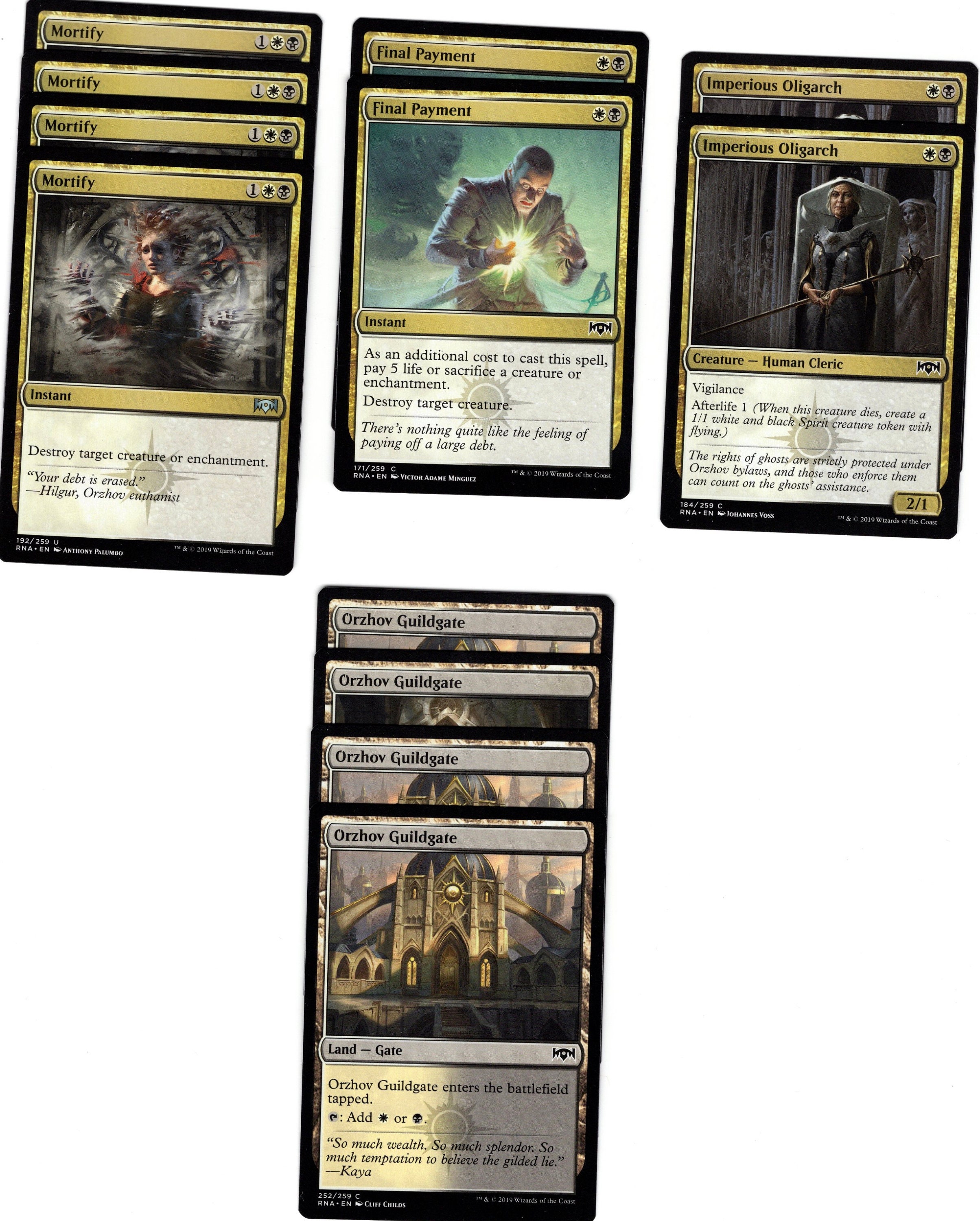 best afterlife cards mtg Amazon.com: Orzhov Afterlife Deck - Black White - Modern Legal - Custom  Built - Magic The Gathering - MTG main image 0