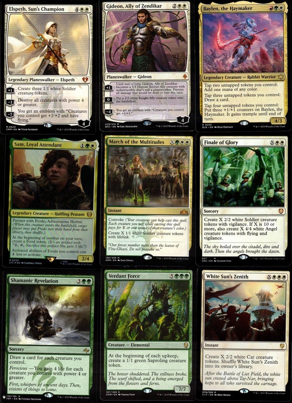 Baylen, the Haymaker-100 Card Magic the Gathering Commander  Deck-rare-mythic-mtg Baylen, the Haymaker Ready to Play - Etsy