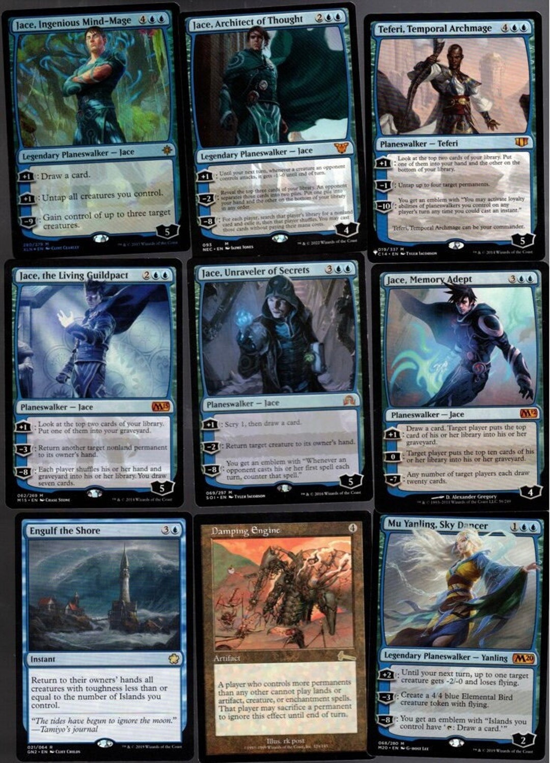 LOYALTY100 Card MTG the Gatheringteferijaceflip