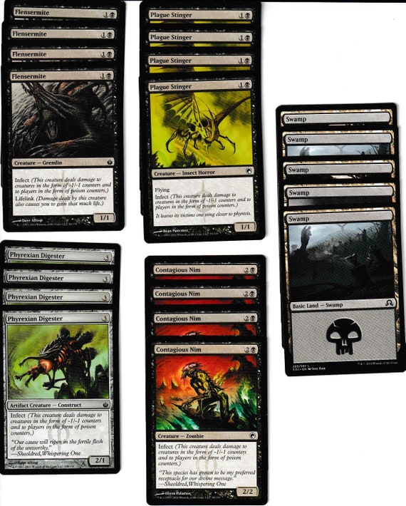 mtg cards that give infect Top Ten Infect Cards