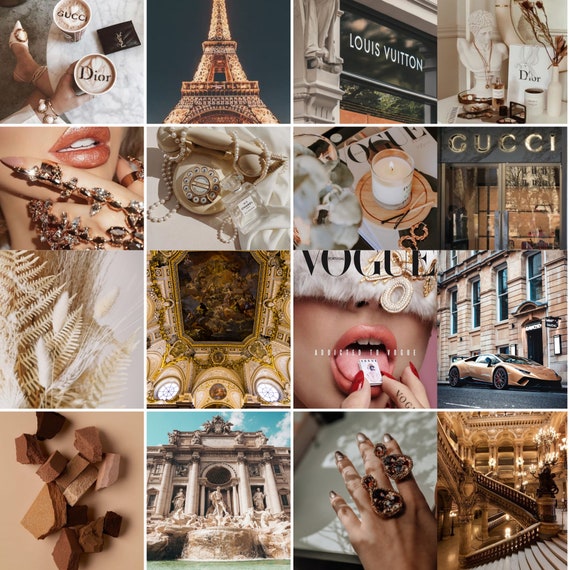 Download A Collage Of Various Louis Vuitton Bags Wallpaper, Wallpapers.com  in 2023