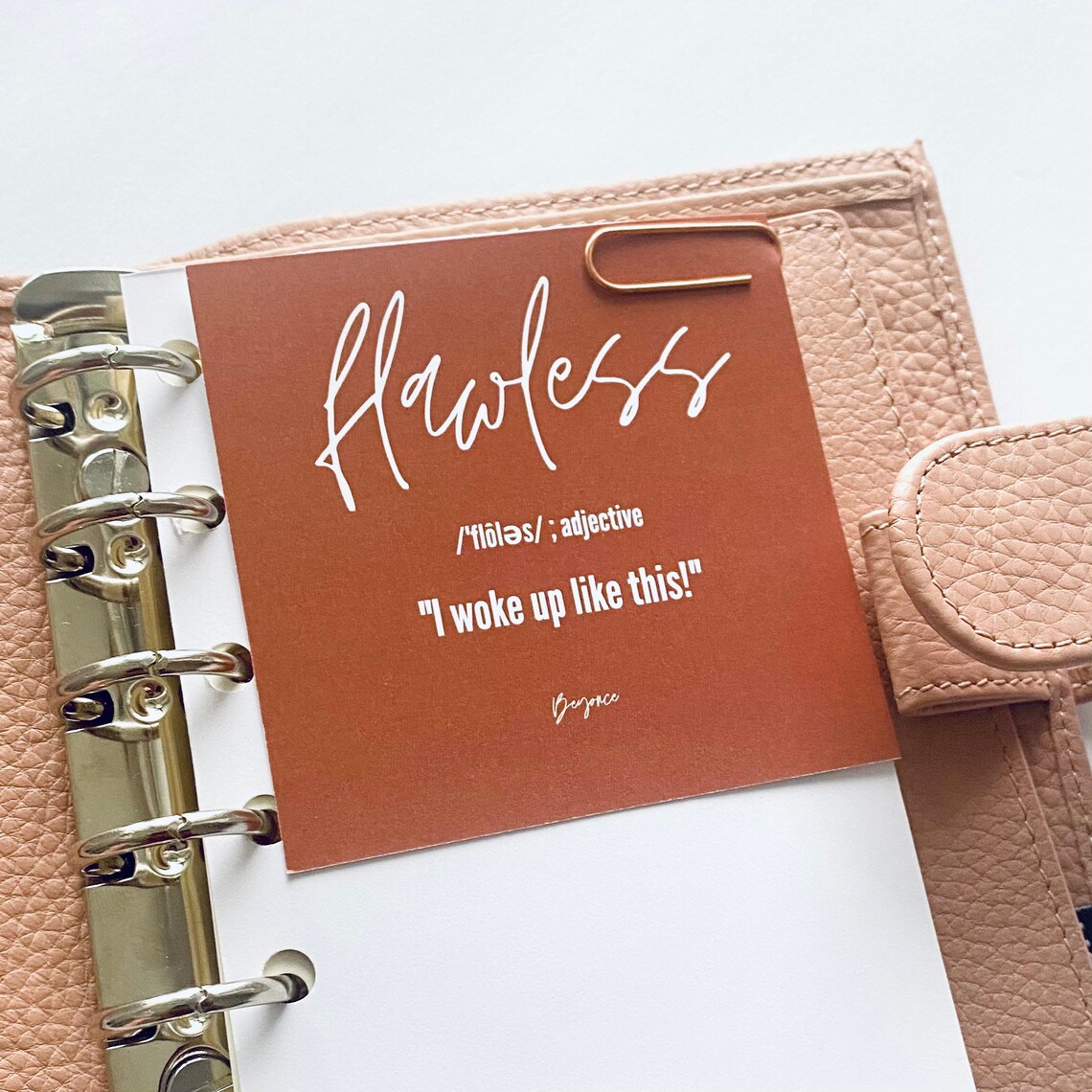 Girly Planner Agenda Accessories Planner Cards Planner Etsy