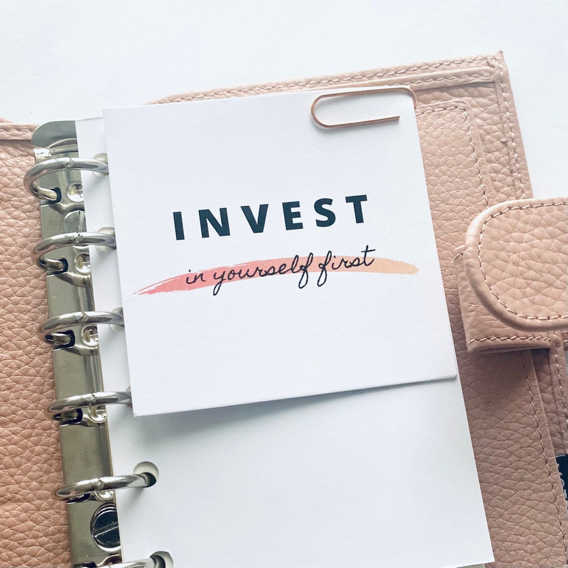 Monthly Planner Aesthetic Agenda Accessories Planner Cards Etsy