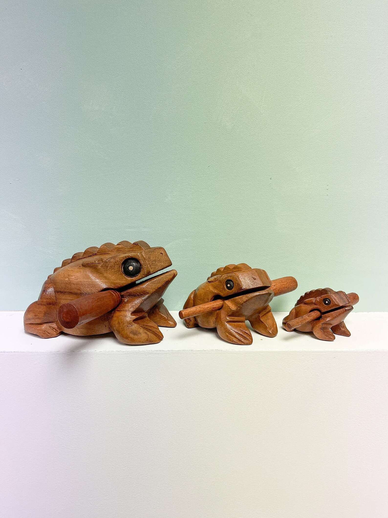 Frog Guiro Musical Percussion Instrument Wooden Hand Carved - Etsy UK