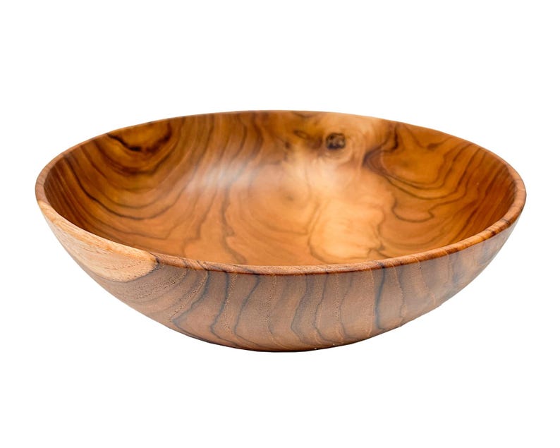MyFamilyHouse Teak Wood Bowl - Thumbnail 4
