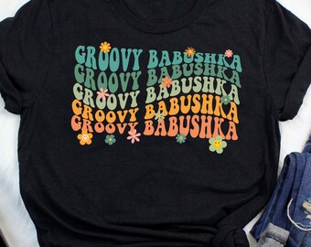 Groovy Nanay shirt. Cute Mothers Day Gift for Mom. Mothers Day Shirt Gift for Women. Mothers Day Gift Idea for her.