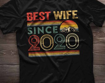 4th Anniversary Shirt 4th Anniversary Gift for Wife since 2020. 4 Year Wedding Anniversary Gift for Women Idea. Valentine Gift for Her