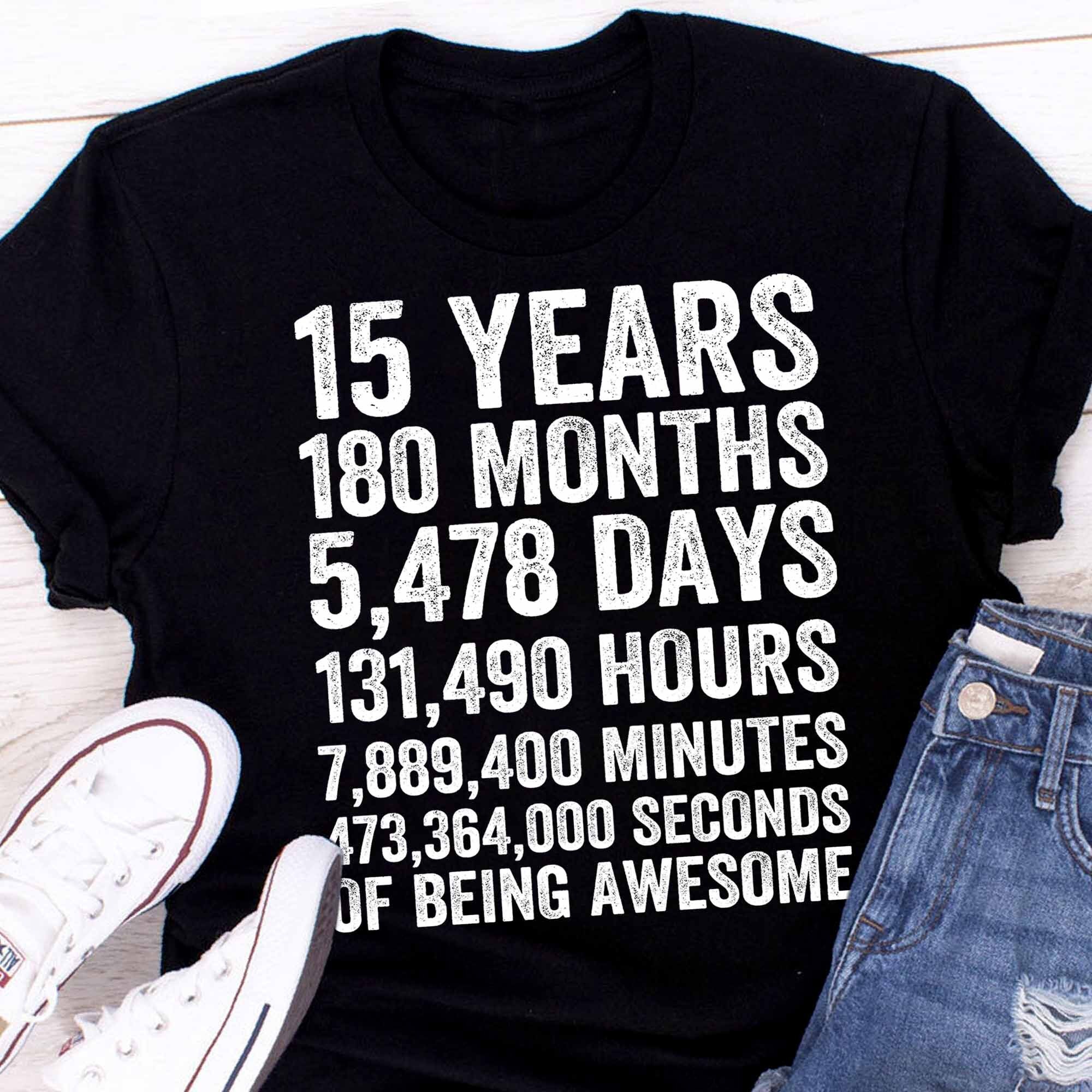 Birthday shirts for 15 year olds deals
