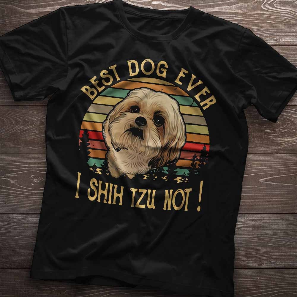 I Shih Tzu Not Shirt Etsy Canada