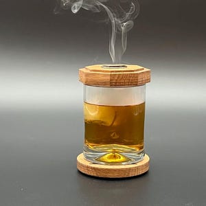 Smoker for Whiskey Bourbon Cocktails, Personalized Groomsmen Gift, Custom Home Bar Drink, Husband Birthday Gift, Groomsman Gift, Customized