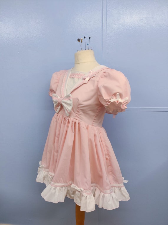 Made to Order Pink Sailor Shorty Dress - Etsy