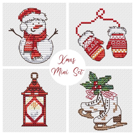mini christmas cross stitch patterns