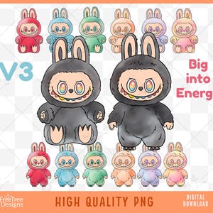 ラブブ Big into Energy HOPE Labubu Big Energy Love - Etsy