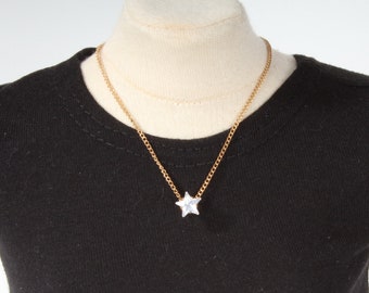 Collier étoile en argent pour poupées populaires de 18 pouces