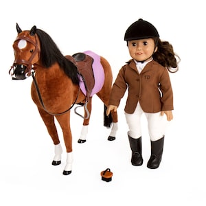 Equestrian Horse Riding Outfit for Popular 18 inch dolls