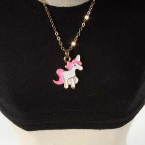 Unicorn Necklace for Popular 18 inch Dolls