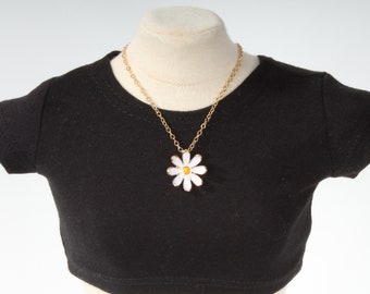 Collier marguerite pour poupées populaires de 18 pouces