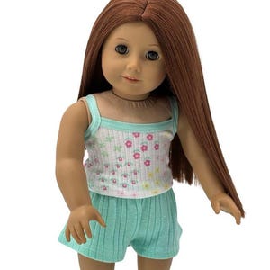 Summer Two-piece Set Made to fit Popular 18 inch Dolls