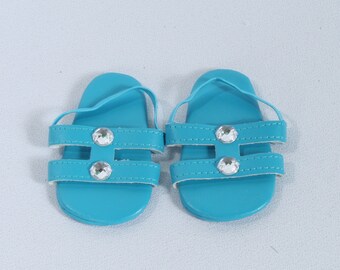 dark teal sandals