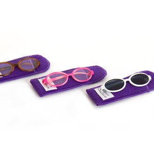Eyeglasses, Sunglasses and Glasses Case for Popular 18 inch dolls
