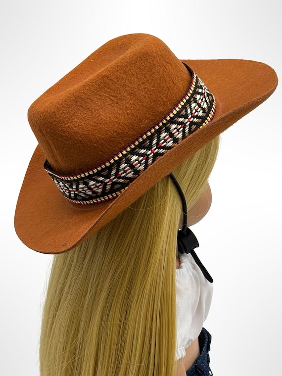 Gorgeous Western Cowboy Hat With Chin Strap Made to Fit  display picture 2